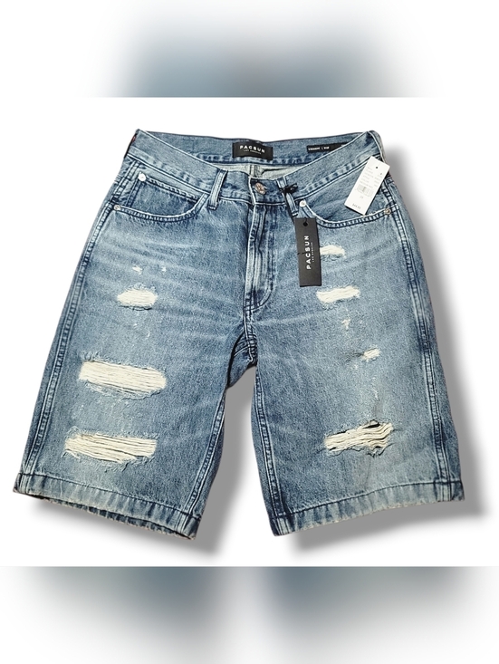 PacSun Other - PacSun - Waist Men's Distressed Light Blue Denim Shorts